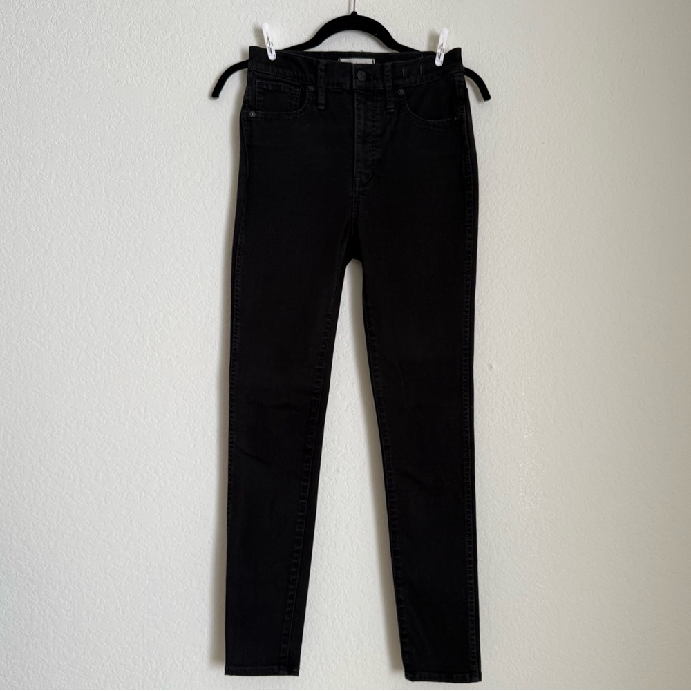 Madewell Black 10” High-Rise Skinny
